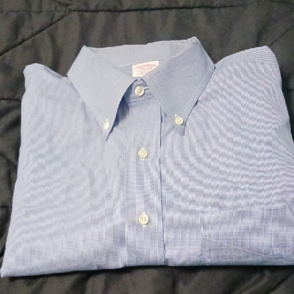Brooks Brothers Blue Polo Shirt Classic Style